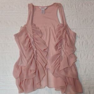 Open front, dressy, sleeveless fashion vest
